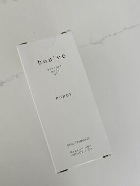 bou·ee Riddle Oil Poppy Scented Body Oil —8oz